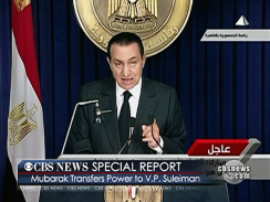 Mubarak flees cairo sharm el sheikh